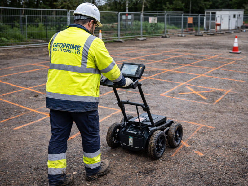 Ground penetrating radar survey — GeoPrime Solutions
